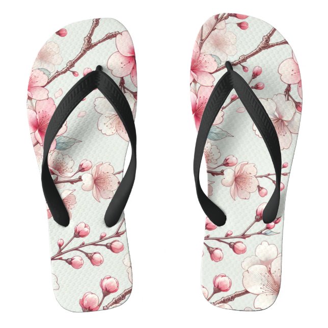 Cherry Blossom Jandals (Footbed)