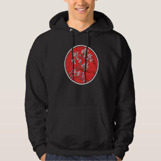 Cherry Blossom Japanese Sun Flag Sakura Tree Japan Hoodie