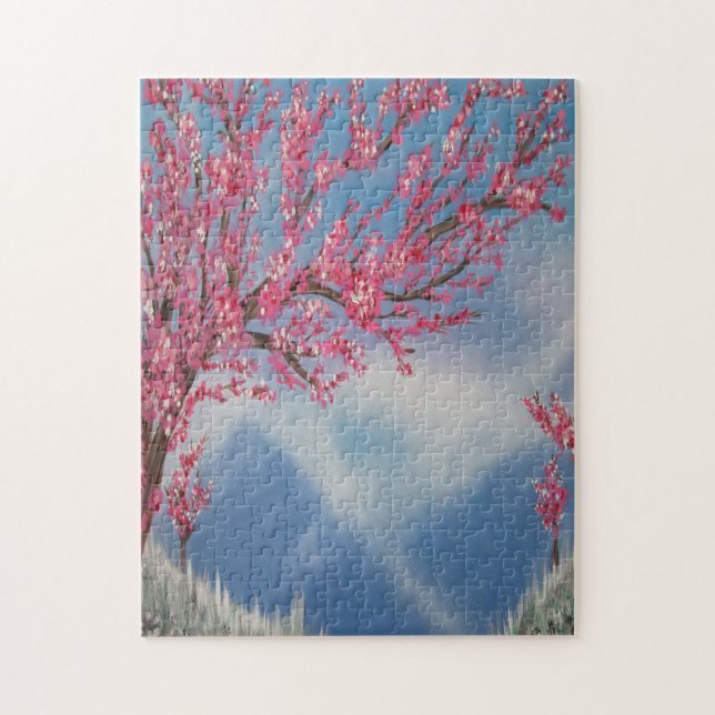 Cherry Blossom Jigsaw Puzzle (Vertical)