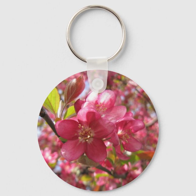 Cherry Blossom Key Ring (Front)