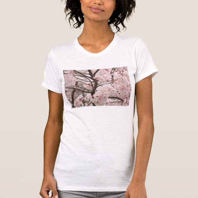 Cherry Blossom Ladies T-Shirt (Front)
