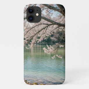 cherry blossom lake Case-Mate iPhone case