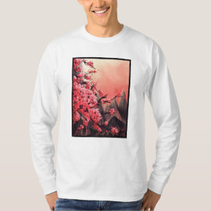 Cherry blossom landscape T-Shirt
