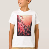 Cherry blossom landscape