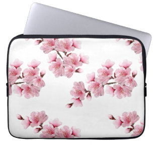Cherry blossom  laptop sleeve