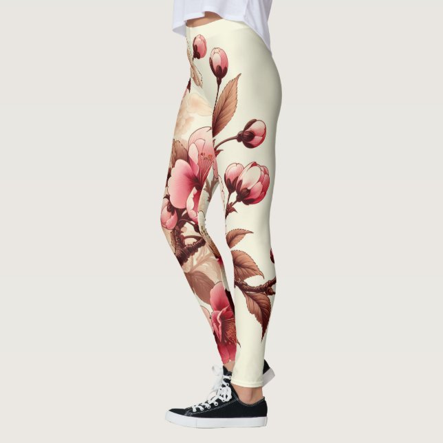Cherry Blossom Leggings (Left)