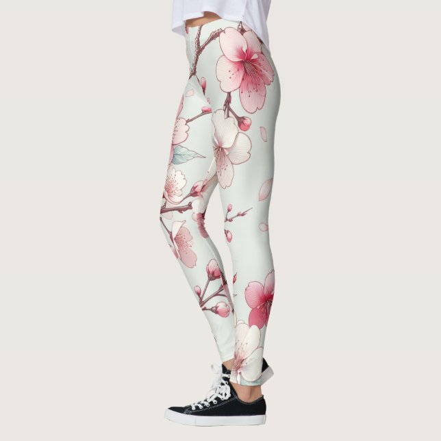 Cherry Blossom Leggings (Left)