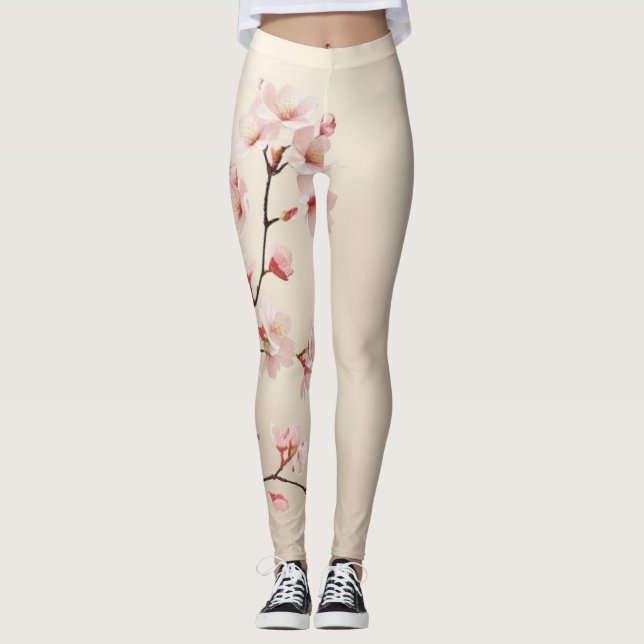Cherry Blossom Leggings (Front)