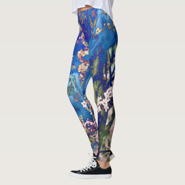 Cherry Blossom Leggings (Left)
