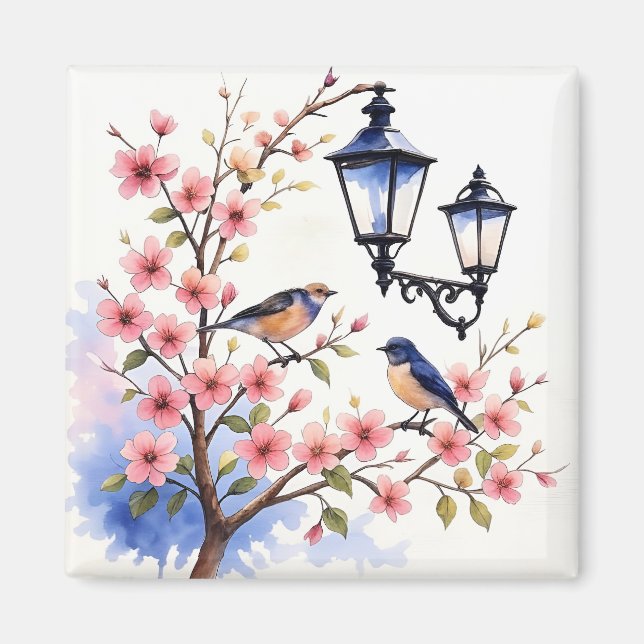 Cherry Blossom Magnet (Front)