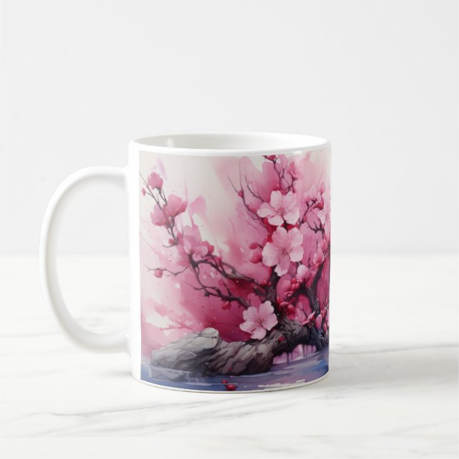 cherry blossom mug  (Left)