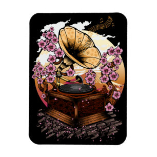 Cherry Blossom Musical Magnet