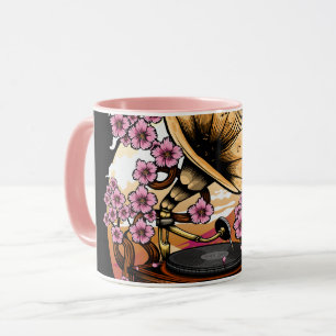Cherry Blossom Musical Mug