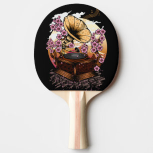 Cherry Blossom Musical Ping Pong Paddle