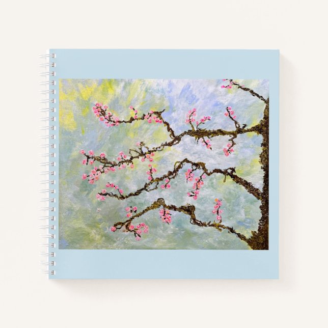 Cherry Blossom Notebook (Front)