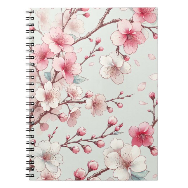 Cherry Blossom Notebook (Front)