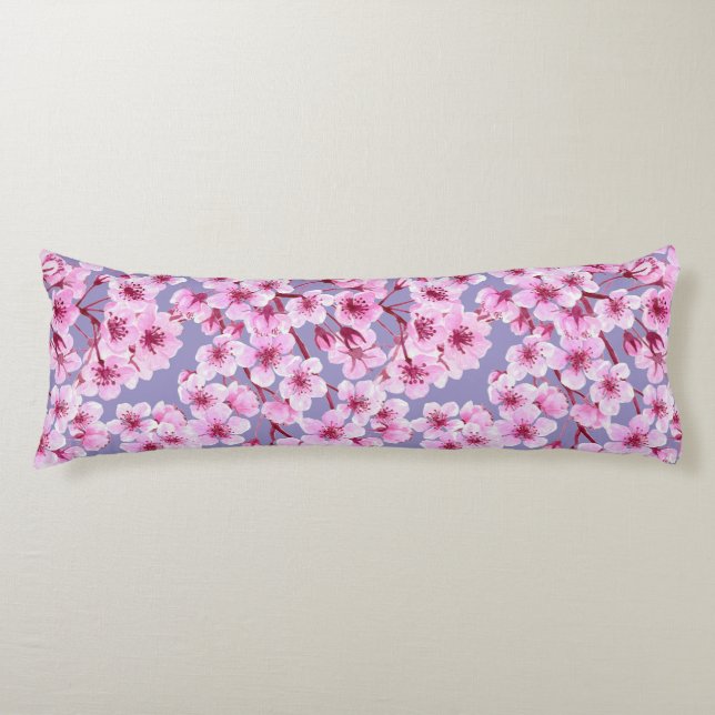 Cherry blossom pattern body cushion (Front)