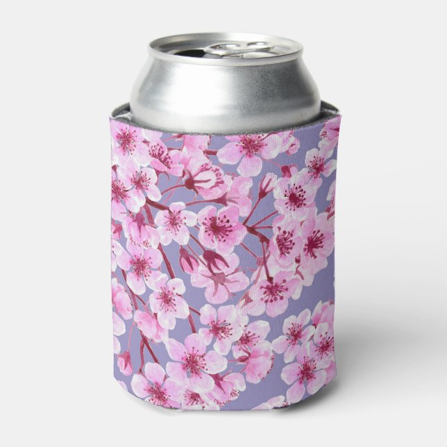 Cherry blossom pattern can cooler (Can Front)