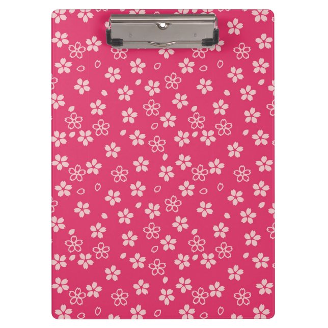 Cherry Blossom pattern Clipboard (Front)
