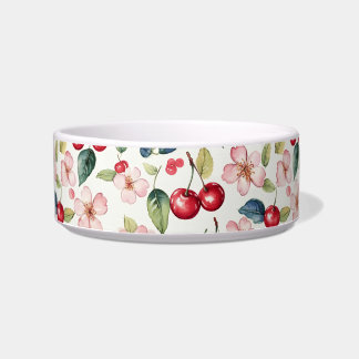 Cherry Blossom Pet Bowl