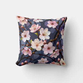 Cherry Blossom Pillow. Cushion