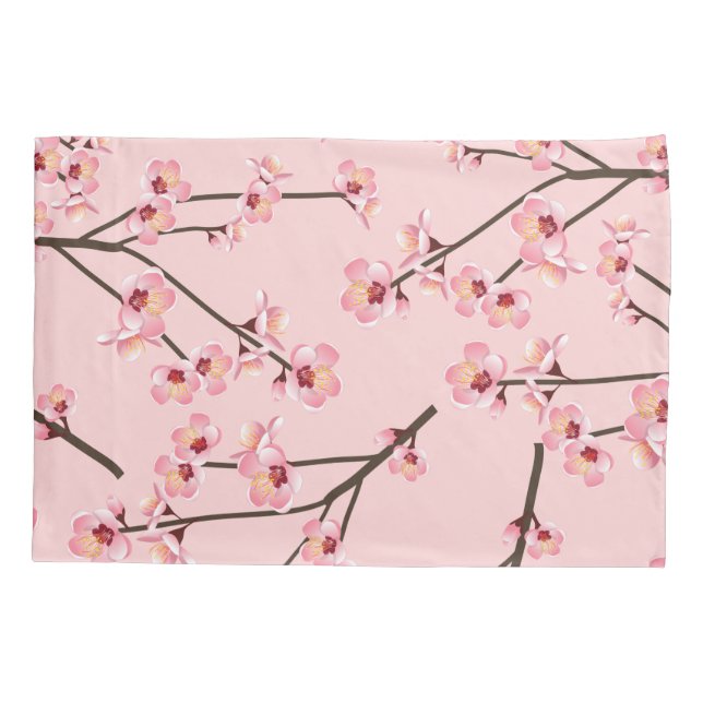 Cherry Blossom Pillowcase (Back)