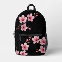 Cherry Blossom Pink Black Monogram