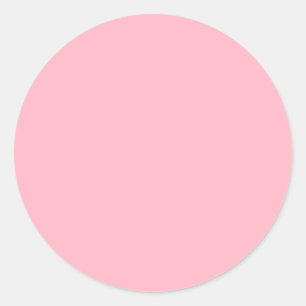 Cherry Blossom Pink Classic Round Sticker