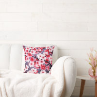 cherry blossom pink floral pattern