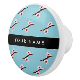Cherry Blossom, Pink Sakura, Your Name Ceramic Knob