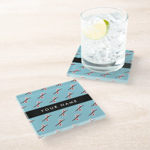 Cherry Blossom, Pink Sakura, Your Name Glass Coaster