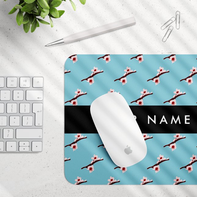 Cherry Blossom, Pink Sakura, Your Name Mouse Pad (Creator Uploaded)