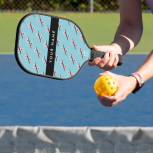 Cherry Blossom, Pink Sakura, Your Name Pickleball Paddle