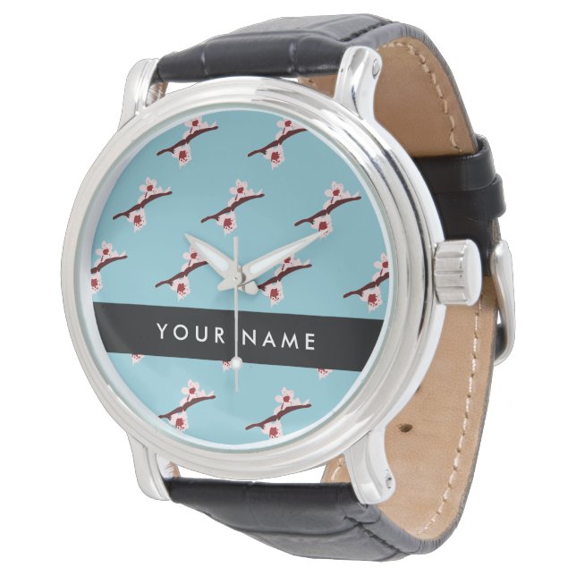 Cherry Blossom, Pink Sakura, Your Name Watch (Angled)