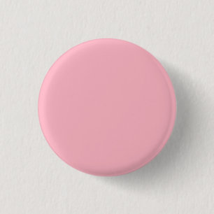 Cherry Blossom Pink Solid Colour 3 Cm Round Badge