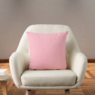Cherry Blossom Pink Solid Colour Cushion