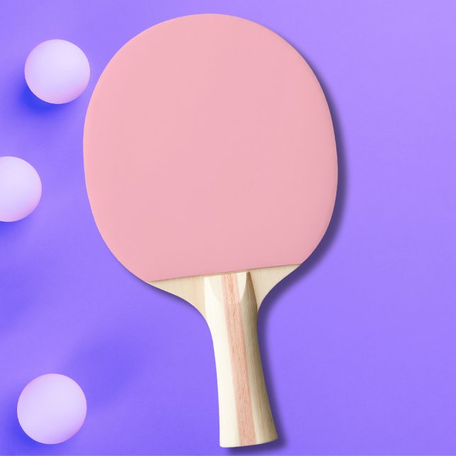Cherry Blossom Pink Solid Colour Ping Pong Paddle (Creator Uploaded)