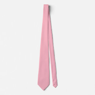 Cherry Blossom Pink Solid Colour Tie