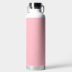 Cherry Blossom Pink Solid Colour Water Bottle