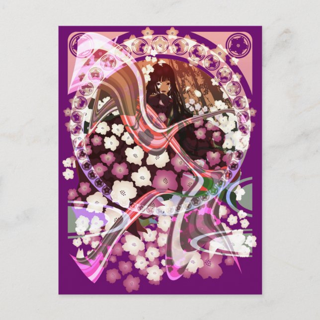 Cherry_Blossom Postcard (Front)