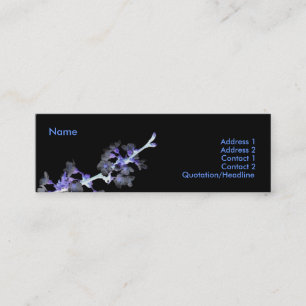 Cherry Blossom Profile Card