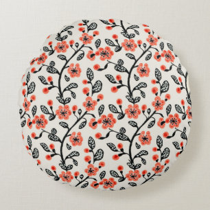 Cherry Blossom Round Cushion