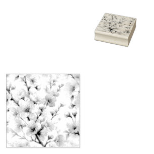 Cherry Blossom Rubber Stamp