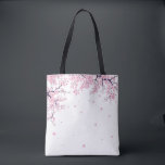 Cherry Blossom Sakura Japanese Art Tote Bag<br><div class="desc">A soft and elegant cherry blossom (Sakura) design inspired by traditional Japanese art and minimal aesthetics. This tote bag features delicate floral artwork and is perfect for carrying everyday essentials. Ideal for lovers of nature, Japanese culture, and calm, aesthetic designs. Makes a beautiful gift for anyone who appreciates Japan and...</div>