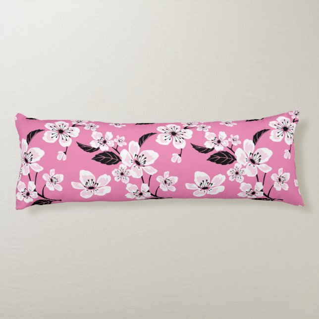 CHERRY BLOSSOM - SAKURA (LITE PINK) BODY CUSHION (Back)