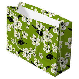 CHERRY BLOSSOM - SAKURA (MATCHA GREEN) Gift Bag