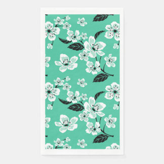 CHERRY BLOSSOM - SAKURA (MINT) NAPKIN