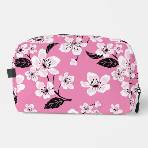 CHERRY BLOSSOM - SAKURA PATTERN IN LITE PINK DOPP KIT