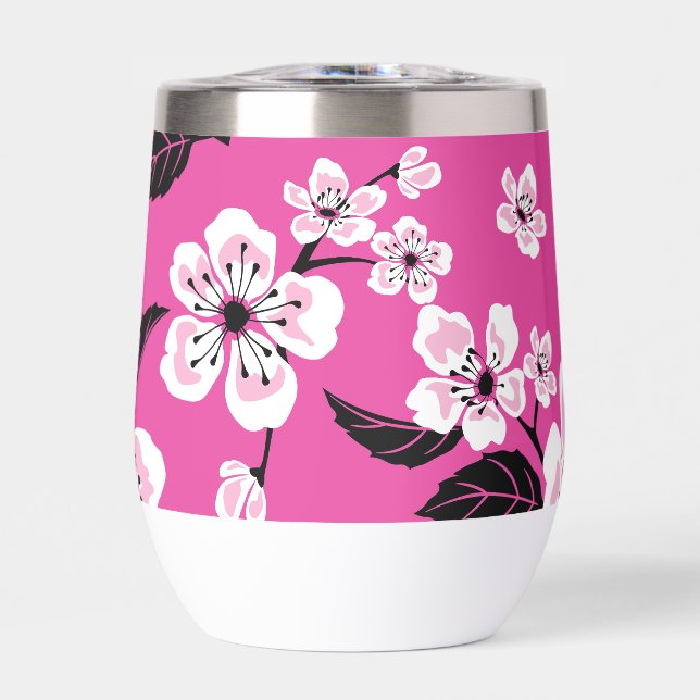 CHERRY BLOSSOM - SAKURA PATTERN IN PINK (Front)