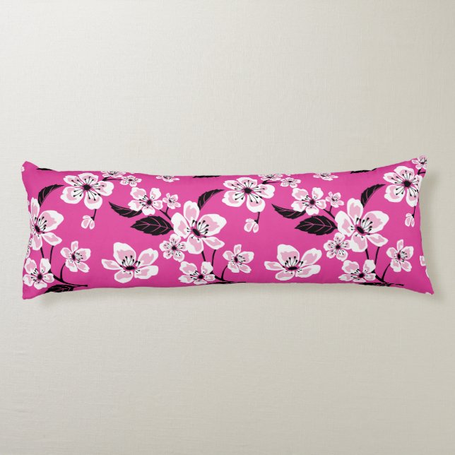 CHERRY BLOSSOM - SAKURA (PINK) BODY CUSHION (Back)